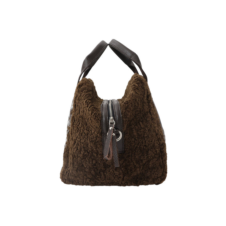 【MANIKOMIO DSGN】LADY24 / ECO FUR BROWN