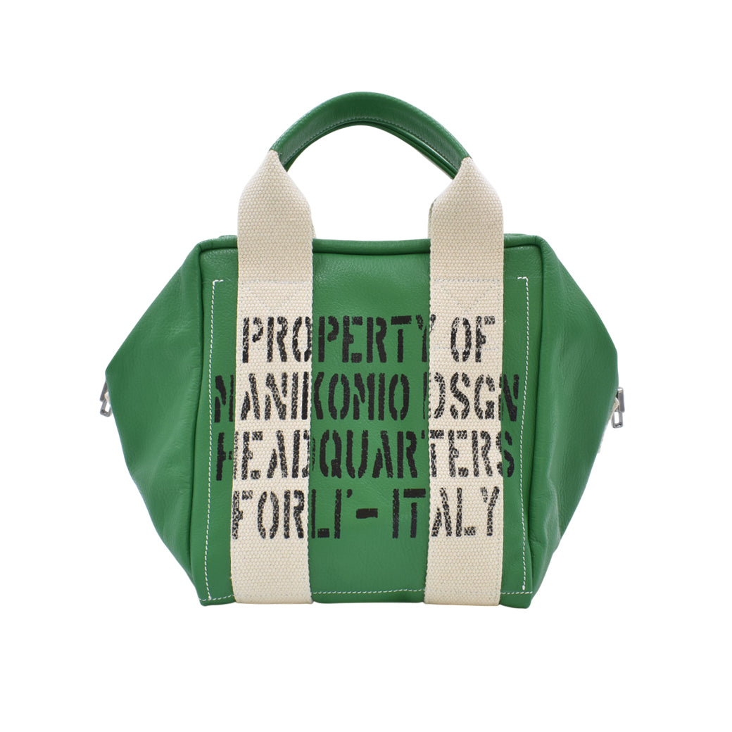 [MANIKOMIO DSGN] LADY24/ GENUINE LEATHER GREEN APPLE