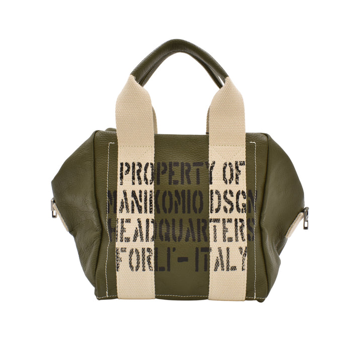 [MANIKOMIO DSGN] LADY24/ GENUINE LEATHER MILITARY GREEN