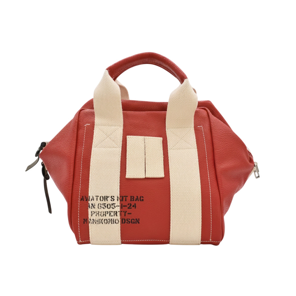 MANIKOMIO DSGN Lady24 イタリアンレザー ハンドバッグ 希少 公式]【MANIKOMIO DSGN】LADY24/ GENUINE LEATHER RED – Zen Style
