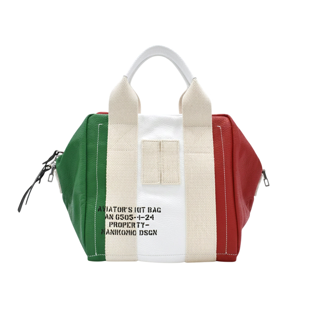 MANIKOMIO】LADY24 / ITALIAN FLAG LEATHER – Zen Style