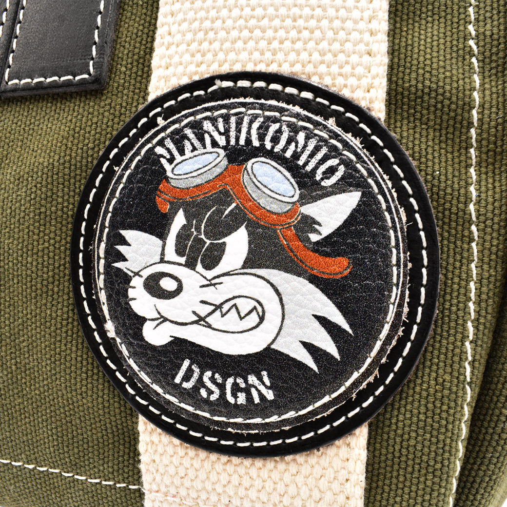 [MANIKOMIO DSGN] LADY24 PATCH / NEW TENT CAMP MILITARY