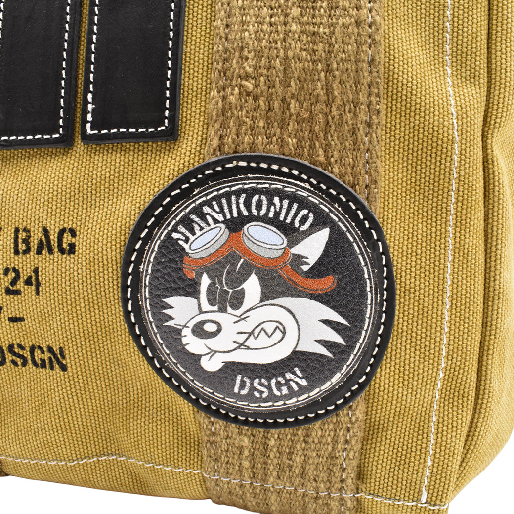 [MANIKOMIO DSGN] LADY24 PATCH / NEW TENT CAMP SAND