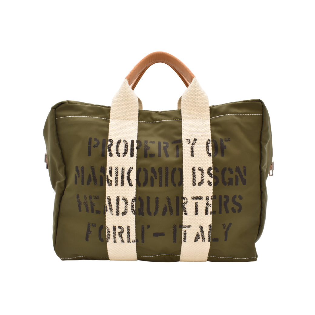 [MANIKOMIO DSGN] "38" / FLY VELA NYLON ARMY