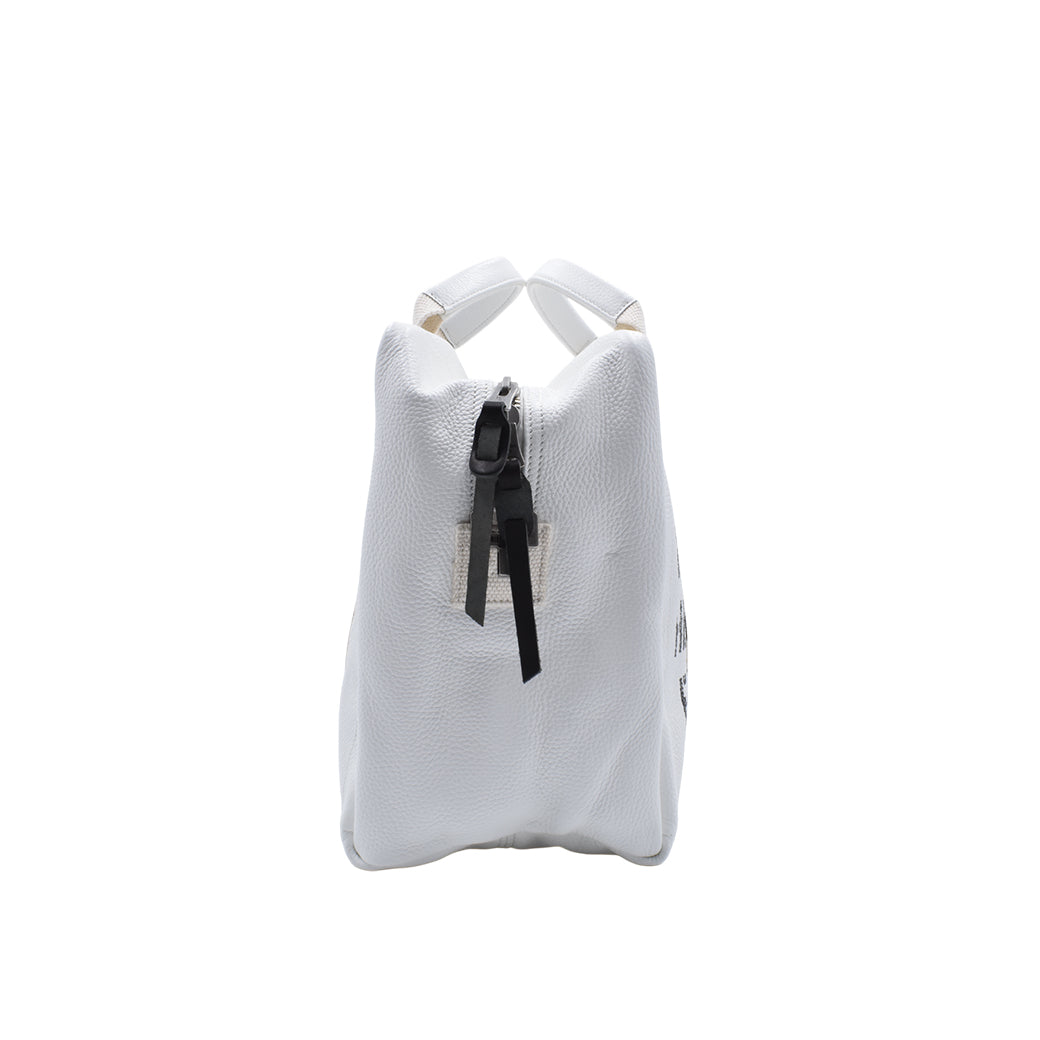[MANIKOMIO DSGN] "38" / GENUINE LEATHER ALL WHITE