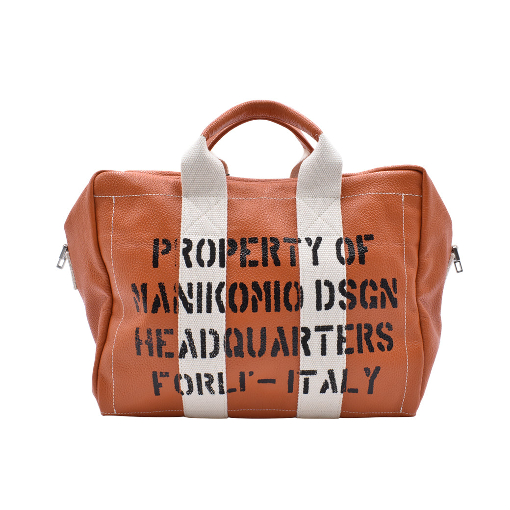 [MANIKOMIO DSGN]"38" / GENUINE LEATHER ORANGE
