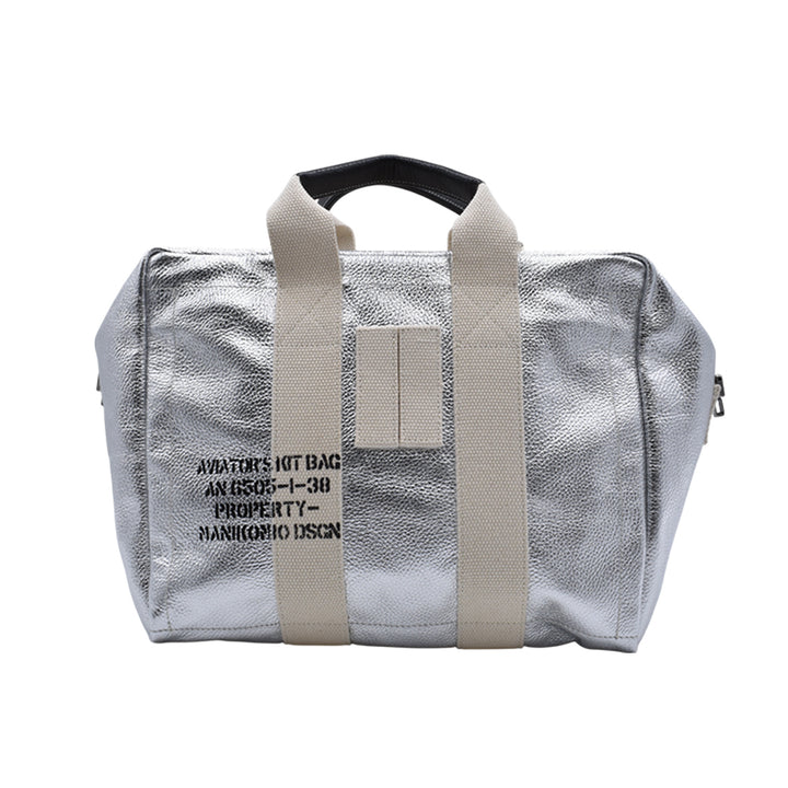 [MANIKOMIO DSGN]"38" / GENUINE LEATHER SILVER