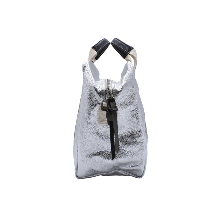 [MANIKOMIO DSGN]"38" / GENUINE LEATHER SILVER