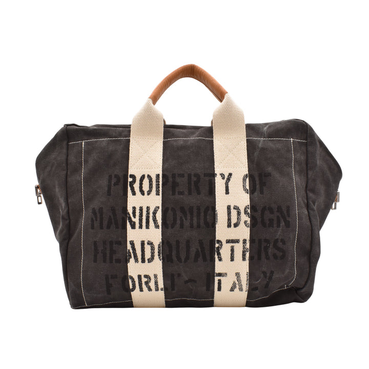 [MANIKOMIO DSGN] "38" / HERITAGE OLONA COTTON BLACK
