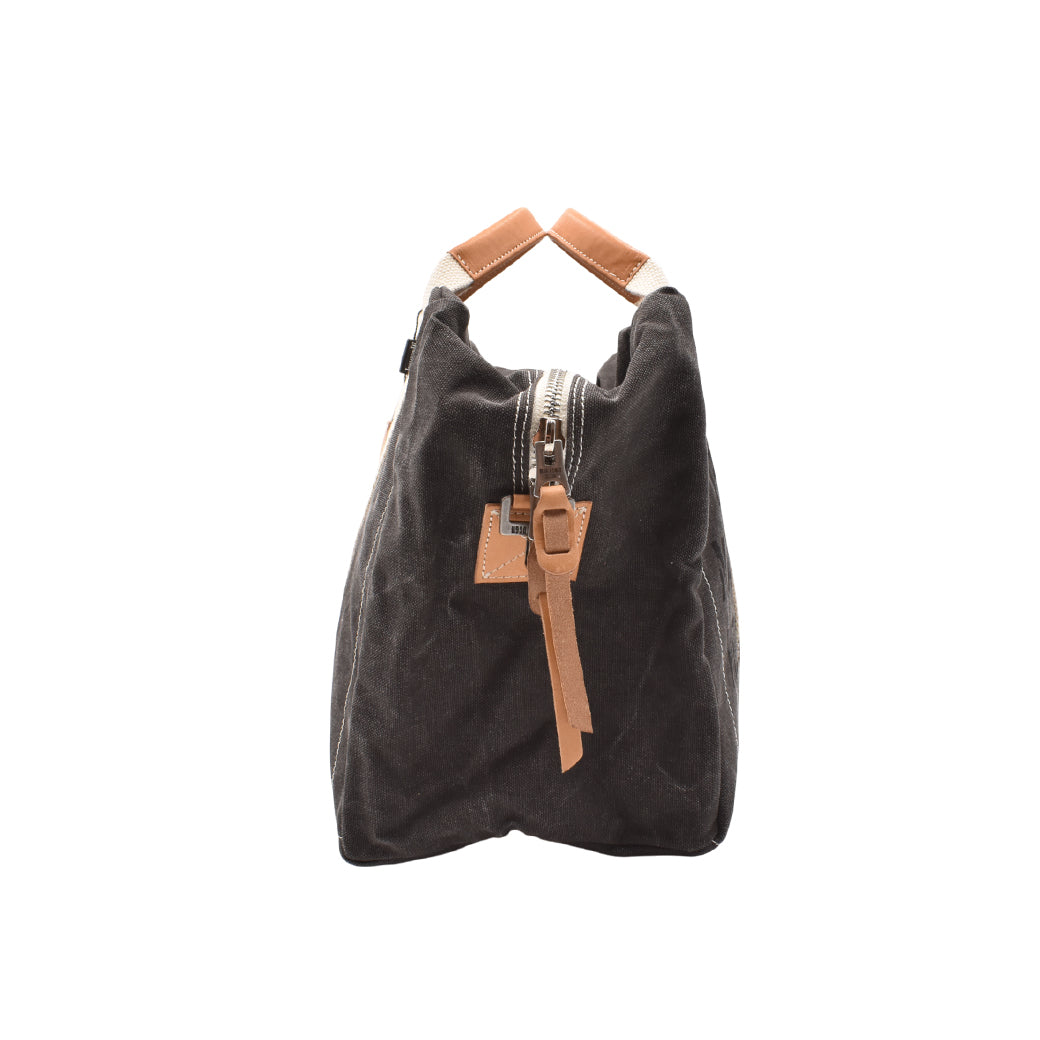 [MANIKOMIO DSGN] "38" / HERITAGE OLONA COTTON BLACK