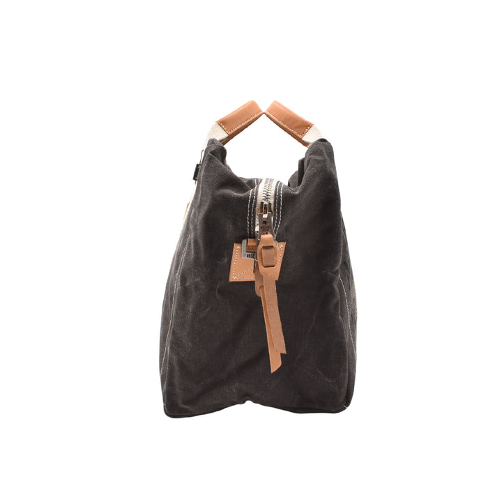[MANIKOMIO DSGN] "38" / HERITAGE OLONA COTTON BLACK