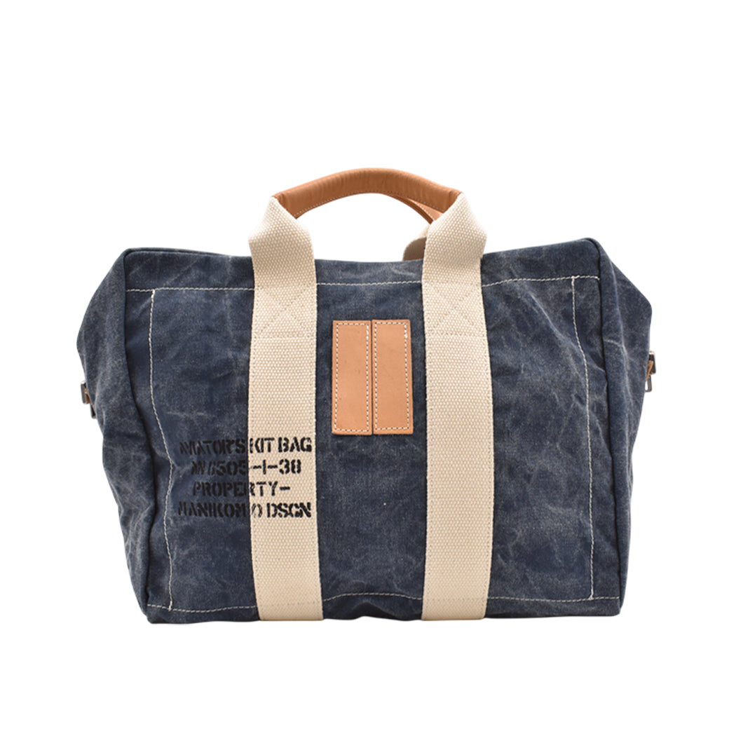 【MANIKOMIO DSGN】 "38" / HERITAGE OLONA COTTON  NAVY BLUE