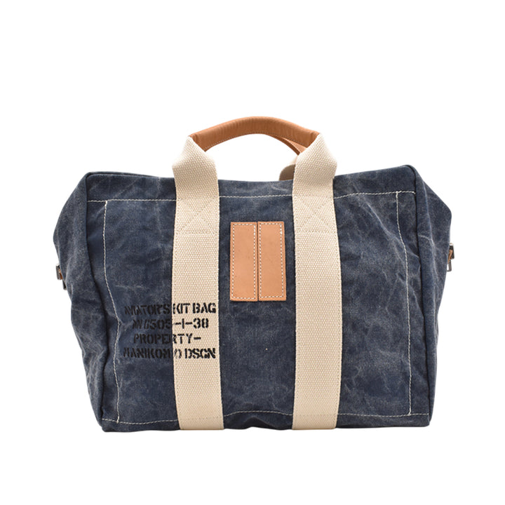 【MANIKOMIO DSGN】 "38" / HERITAGE OLONA COTTON  NAVY BLUE