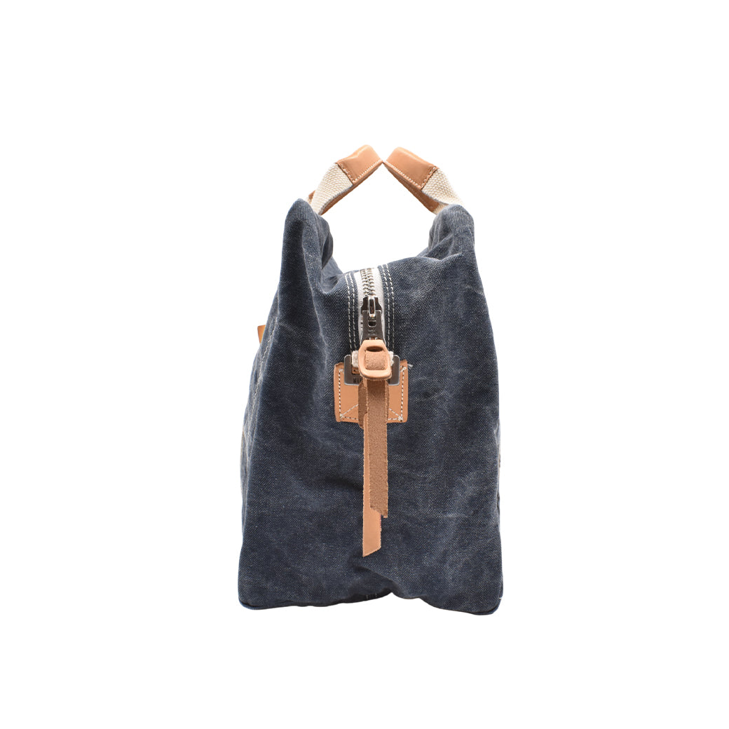 【MANIKOMIO DSGN】 "38" / HERITAGE OLONA COTTON  NAVY BLUE