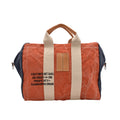 【MANIKOMIO DSGN】"38" / HERITAGE OLONA COTTON  ORANGE/NAVY
