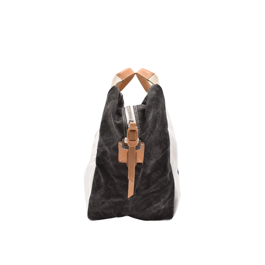 [MANIKOMIO DSGN] "38" / HERITAGE OLONA COTTON OFF WHITE/BLACK