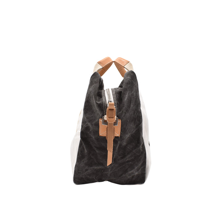 [MANIKOMIO DSGN] "38" / HERITAGE OLONA COTTON OFF WHITE/BLACK