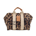 【MANIKOMIO DSGN】 "38" / HERITAGE OLONA COTTON  OFF SAND LEOPARD