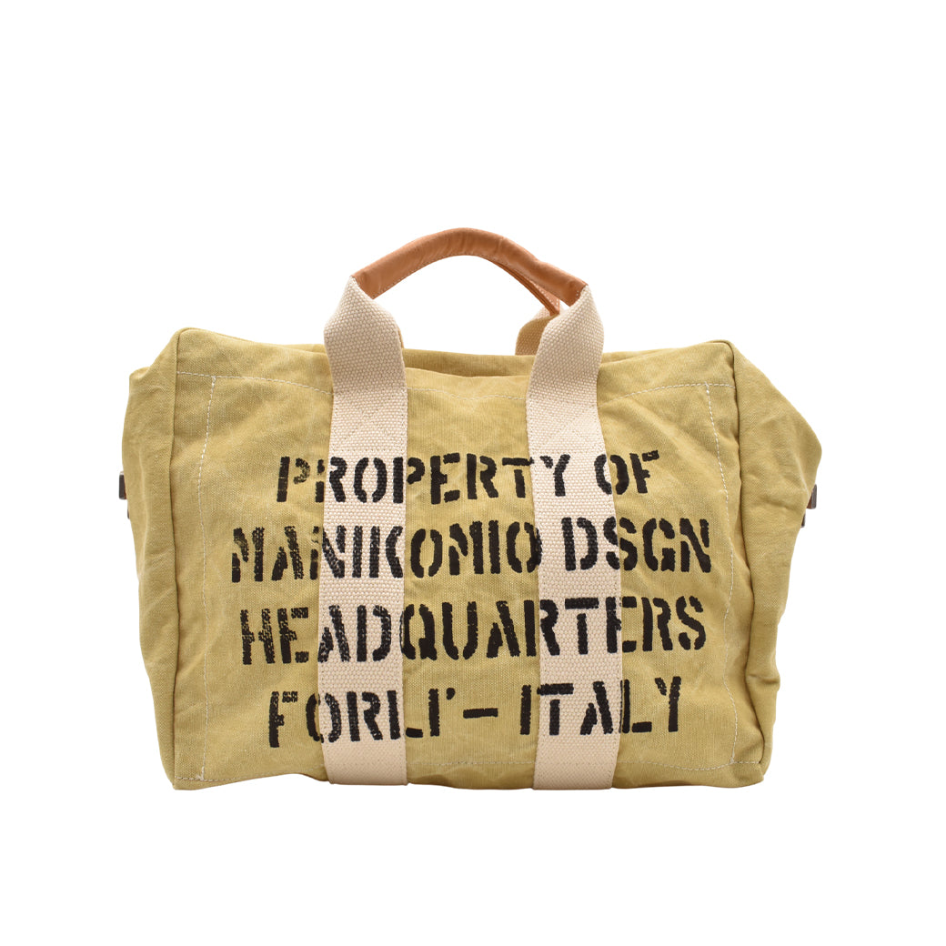 [MANIKOMIO DSGN] "38" / HERITAGE OLONA COTTON SAND
