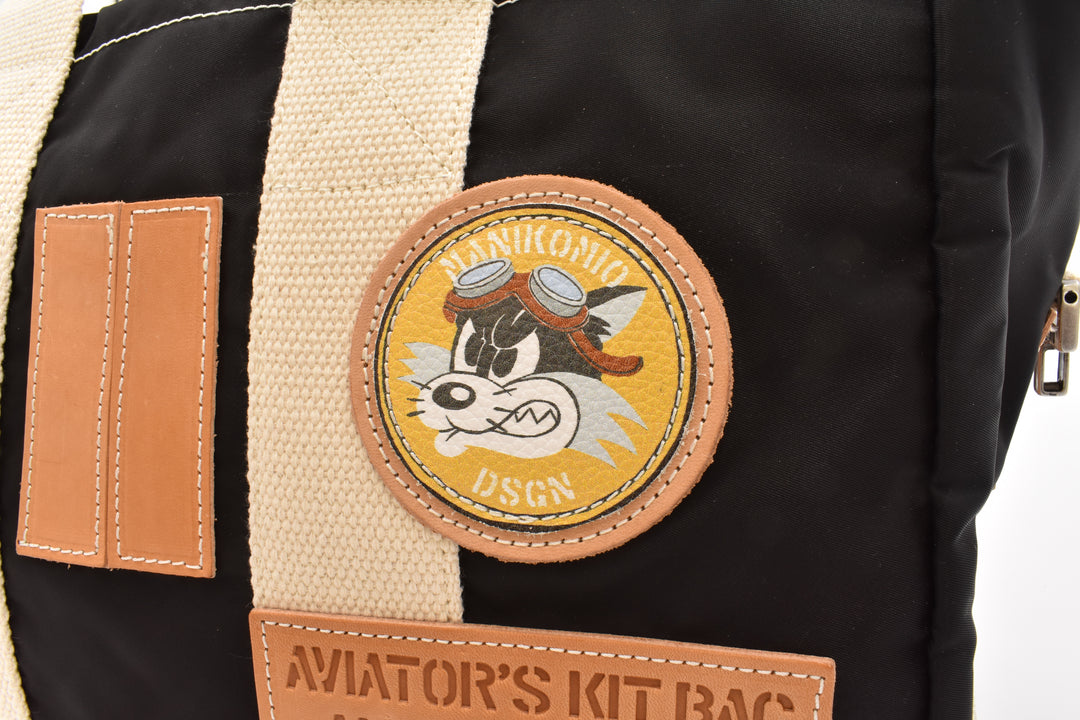 [MANIKOMIO DSGN]"38" PATCH / FLY VELA NYLON BLACK