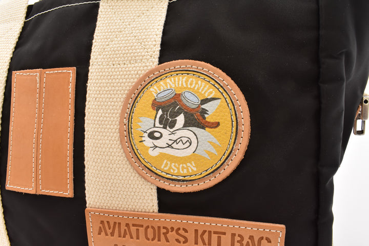 [MANIKOMIO DSGN]"38" PATCH / FLY VELA NYLON BLACK
