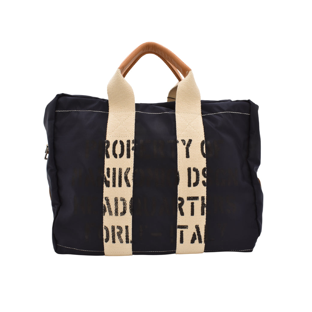 [MANIKOMIO DSGN]"38" PATCH / FLY VELA NYLON NAVY