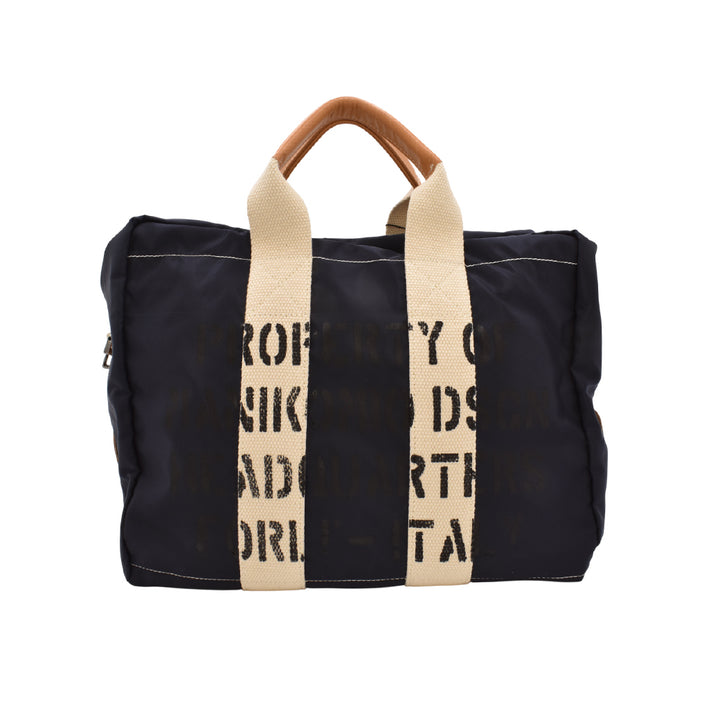 [MANIKOMIO DSGN]"38" PATCH / FLY VELA NYLON NAVY