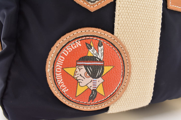 [MANIKOMIO DSGN]"38" PATCH / FLY VELA NYLON NAVY