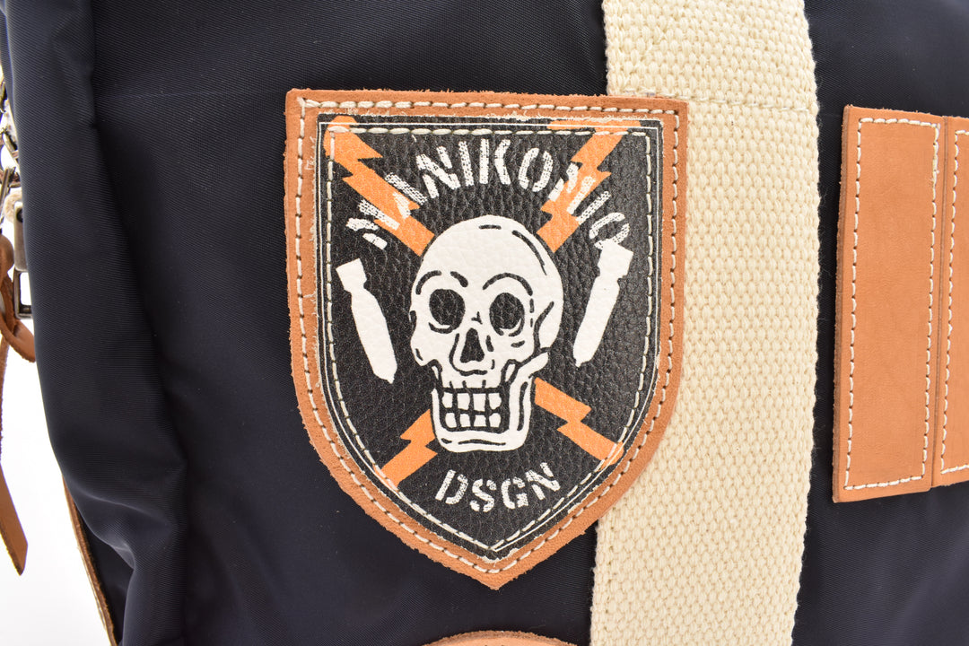 [MANIKOMIO DSGN]"38" PATCH / FLY VELA NYLON NAVY