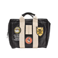 [MANIKOMIO DSGN]"38" PATCH / GENUINE LEATHER BLACK