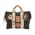 【MANIKOMIO DSGN】 "38" PATCH / HERITAGE OLONA COTTON  BLACK