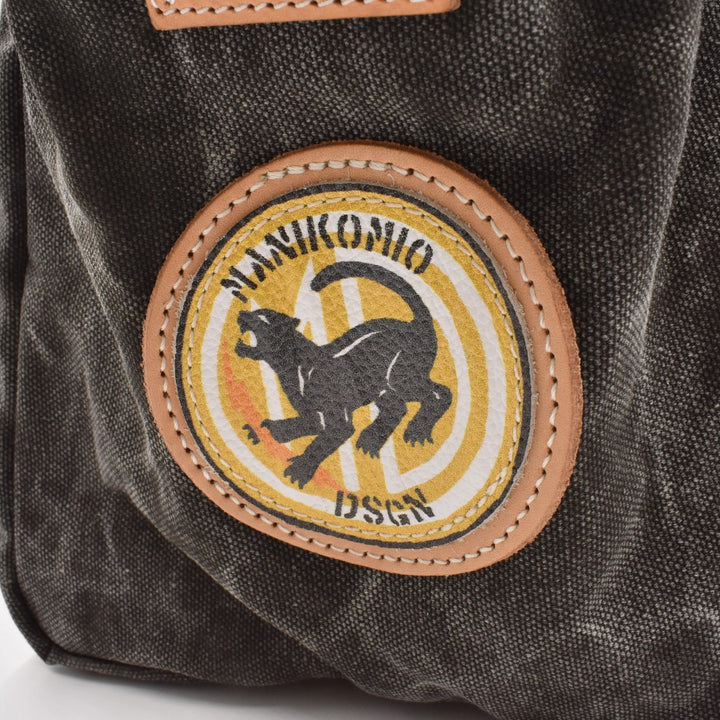 【MANIKOMIO DSGN】 "38" PATCH / HERITAGE OLONA COTTON  BLACK