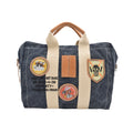 【MANIKOMIO DSGN】 "38" PATCH / HERITAGE OLONA COTTON  NAVY BLUE