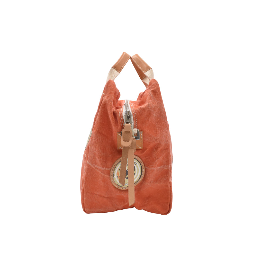 [MANIKOMIO DSGN] "38" PATCH / HERITAGE OLONA COTTON ORANGE