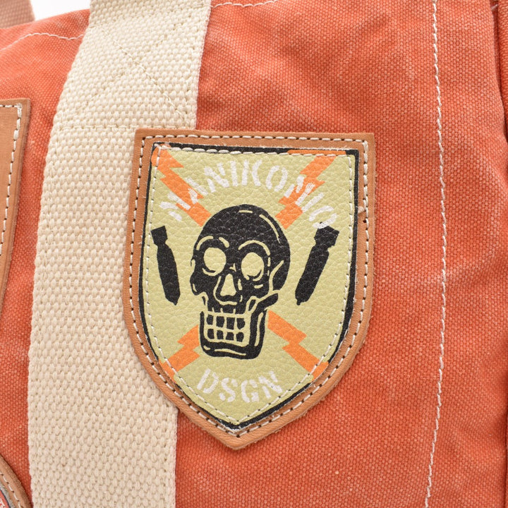 [MANIKOMIO DSGN] "38" PATCH / HERITAGE OLONA COTTON ORANGE