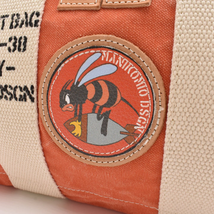 [MANIKOMIO DSGN] "38" PATCH / HERITAGE OLONA COTTON ORANGE