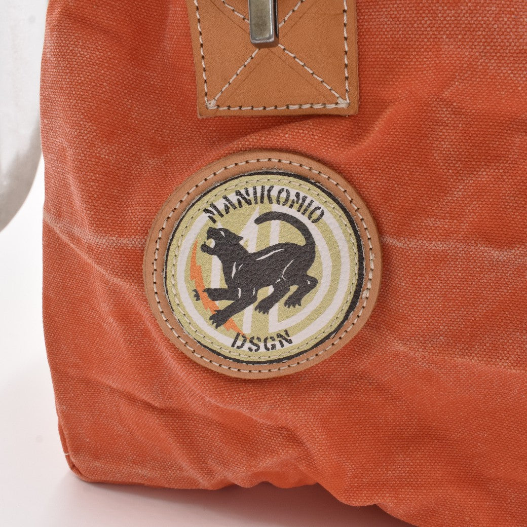 [MANIKOMIO DSGN] "38" PATCH / HERITAGE OLONA COTTON ORANGE