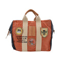 【MANIKOMIO DSGN】 "38" PATCH / HERITAGE OLONA COTTON  ORANGE/NAVY