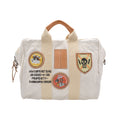 【MANIKOMIO DSGN】 "38" PATCH / HERITAGE OLONA COTTON  OFF WHITE