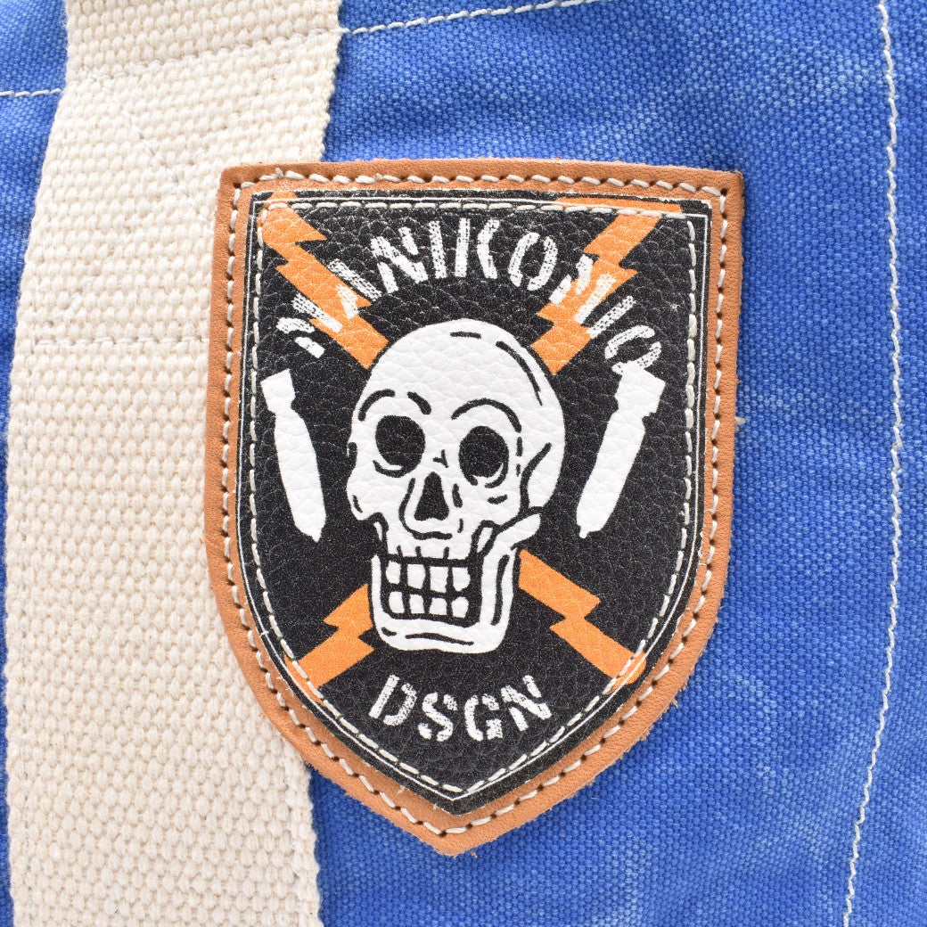【MANIKOMIO DSGN】 "38" PATCH / HERITAGE OLONA COTTON  ROYAL