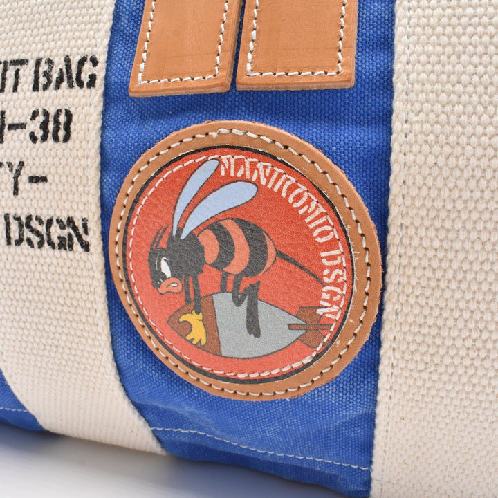 【MANIKOMIO DSGN】 "38" PATCH / HERITAGE OLONA COTTON  ROYAL