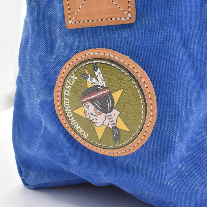 【MANIKOMIO DSGN】 "38" PATCH / HERITAGE OLONA COTTON  ROYAL