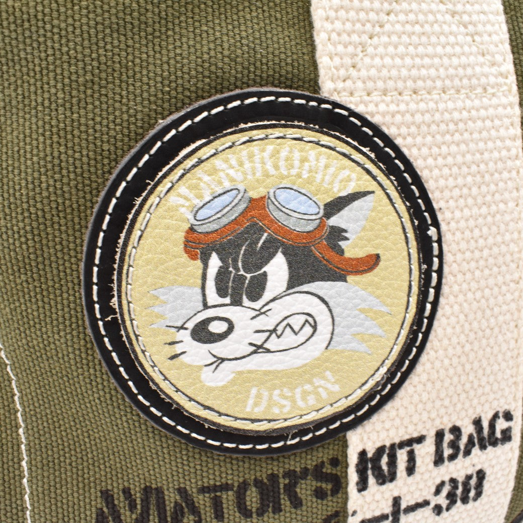 【MANIKOMIO DSGN】 "38" PATCH / NEW TENT CAMP  MILITARY