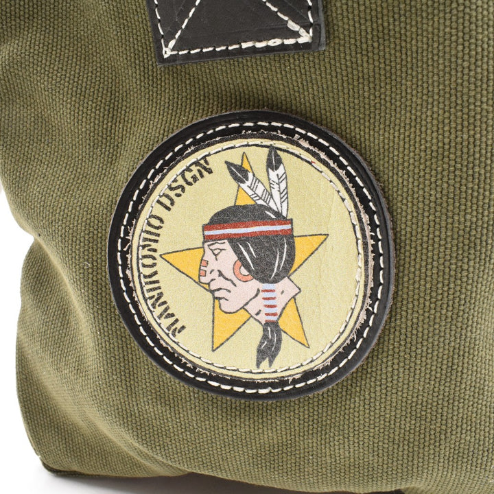【MANIKOMIO DSGN】 "38" PATCH / NEW TENT CAMP  MILITARY