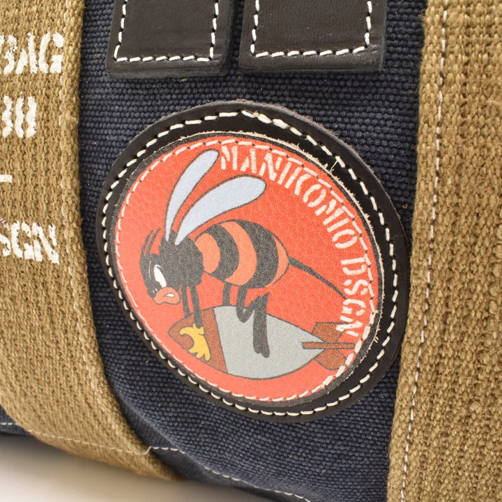 [MANIKOMIO DSGN] "38" PATCH / NEW TENT CAMP NAVY