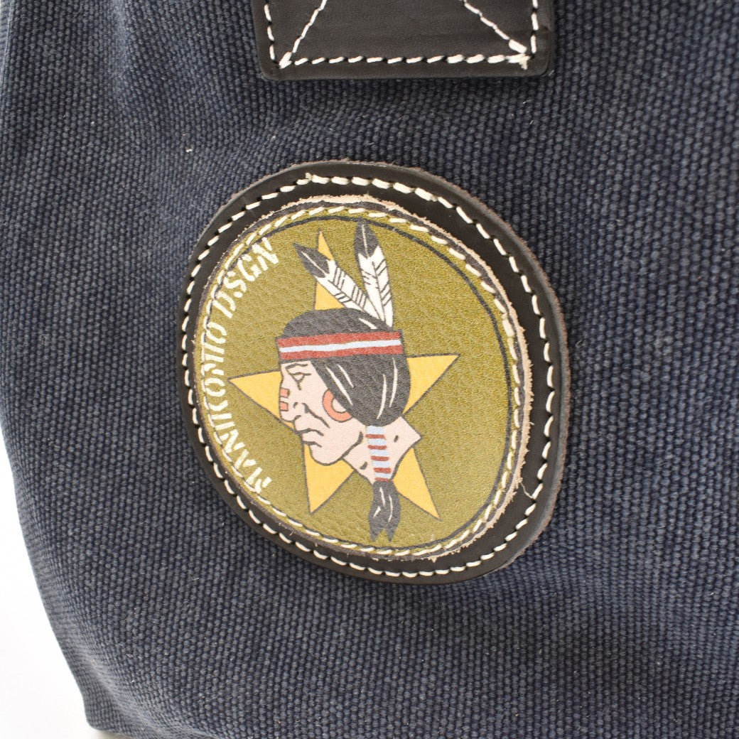 [MANIKOMIO DSGN] "38" PATCH / NEW TENT CAMP NAVY