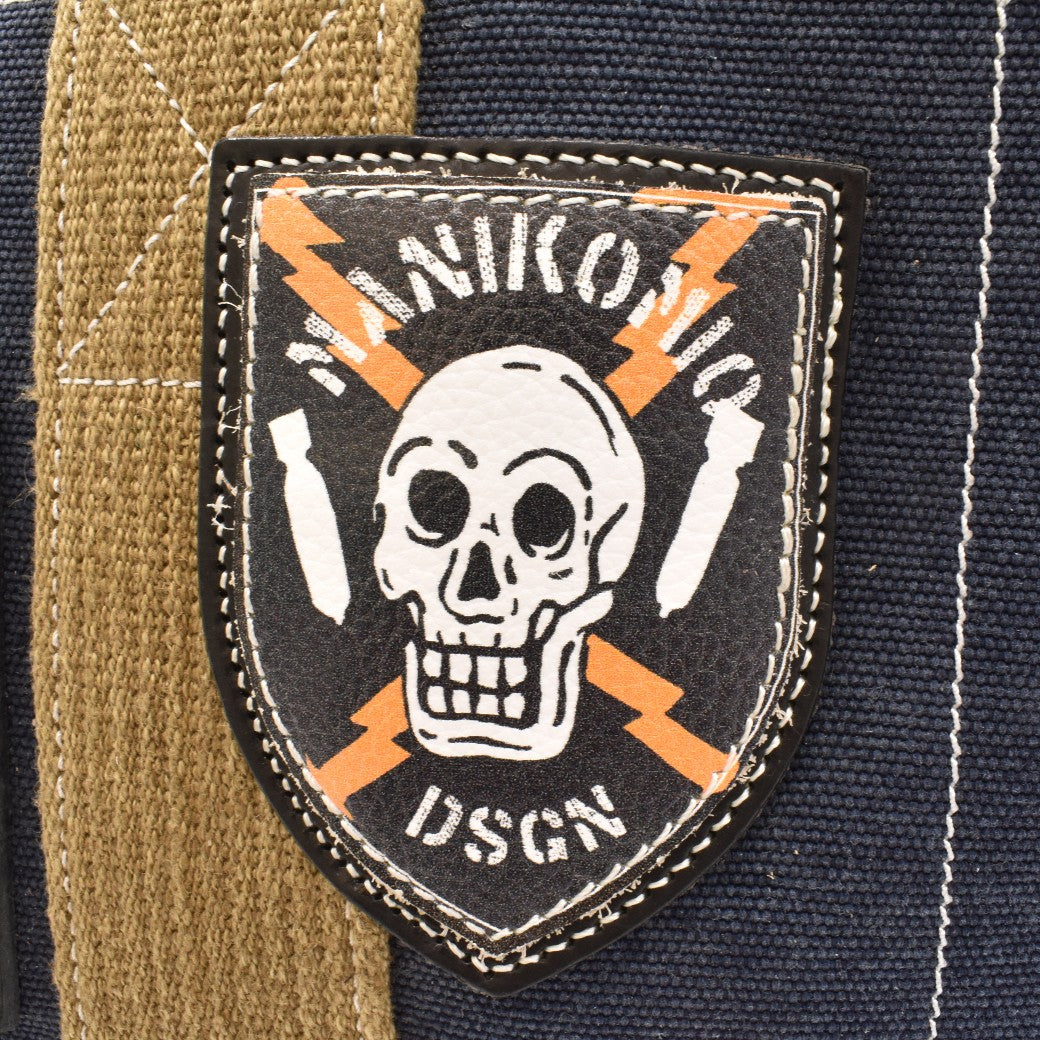 [MANIKOMIO DSGN] "38" PATCH / NEW TENT CAMP NAVY