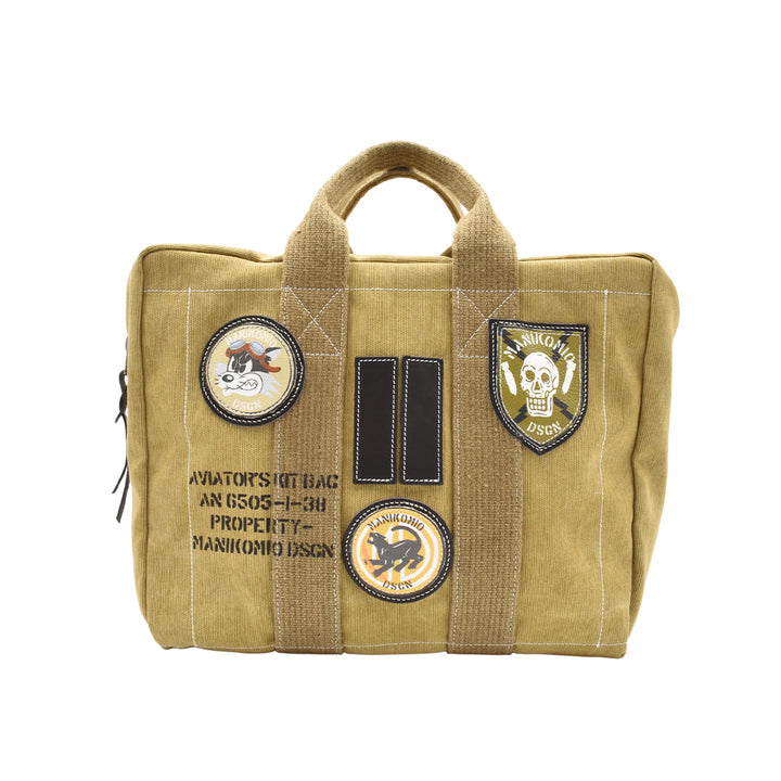 【MANIKOMIO DSGN】"38" PATCH / NEW TENT CAMP  SAND
