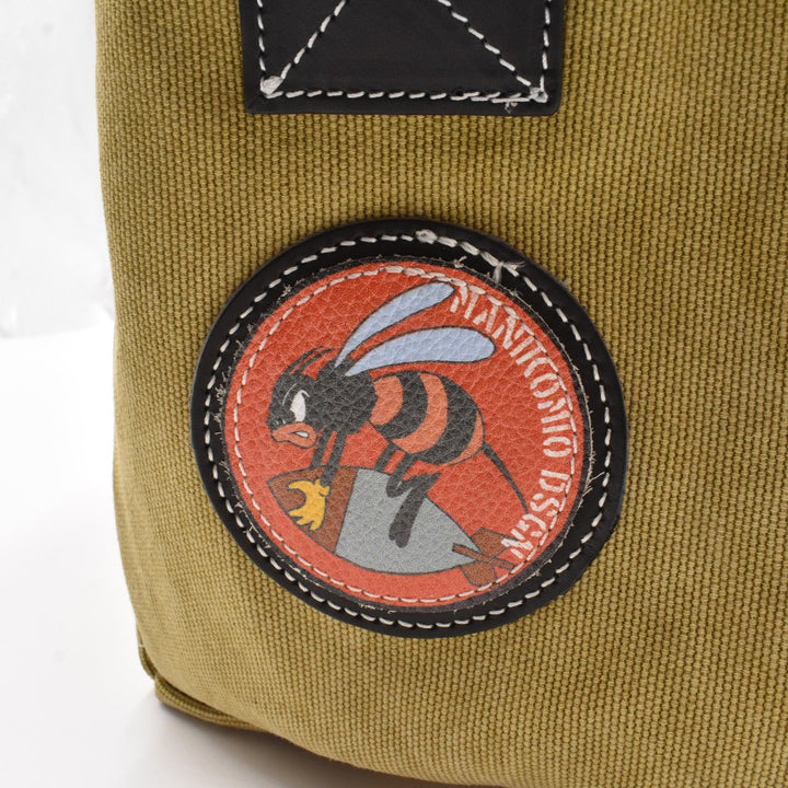 【MANIKOMIO DSGN】"38" PATCH / NEW TENT CAMP  SAND