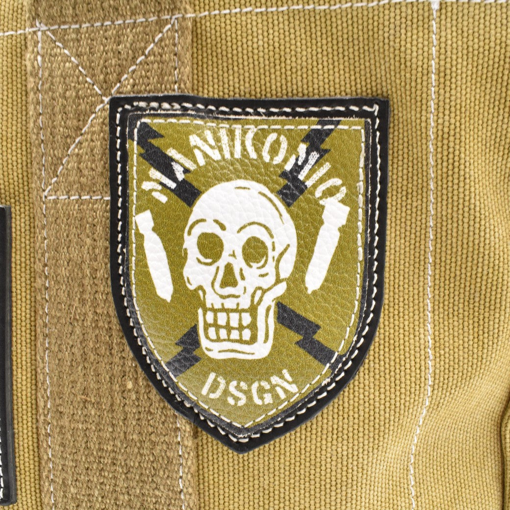 【MANIKOMIO DSGN】"38" PATCH / NEW TENT CAMP  SAND